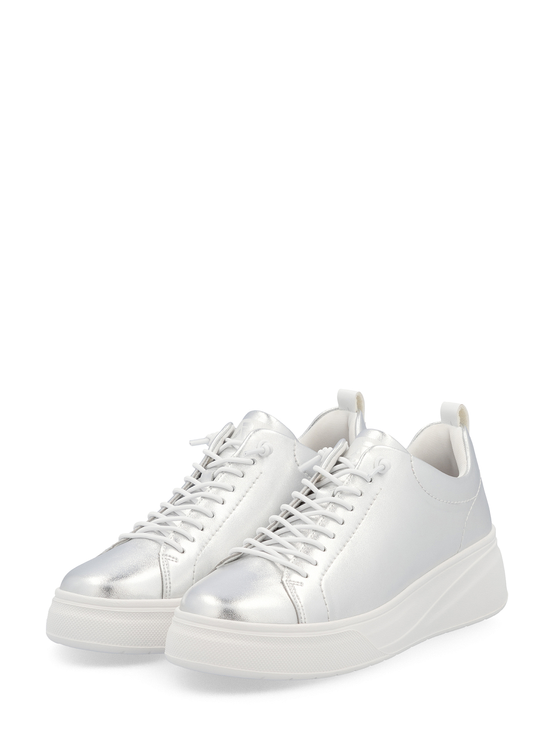 Rieker ShineWalk Silver Leather
