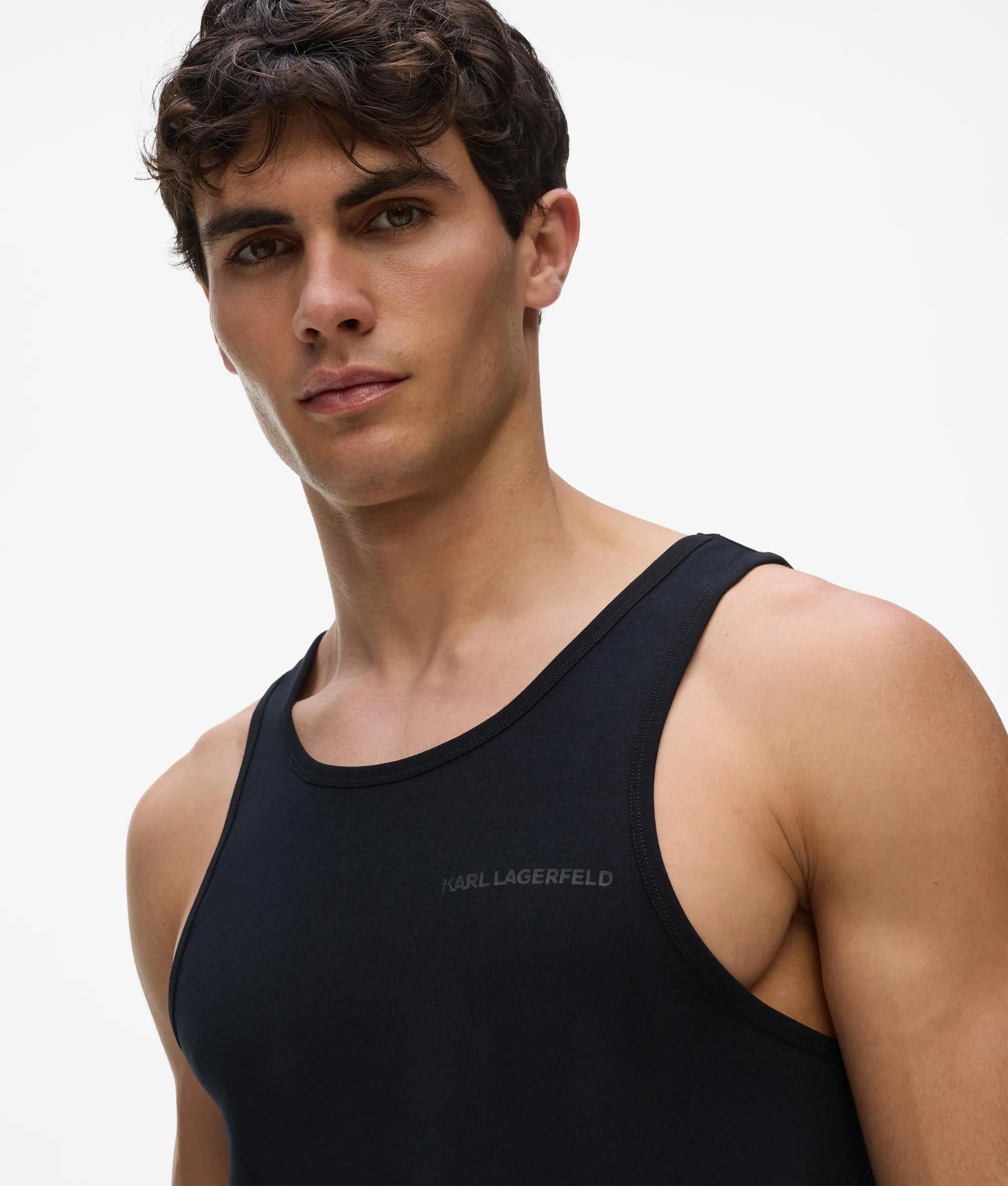 Tank top met logo – 2 stuks