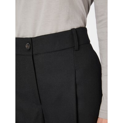 Damen-Wollhose, Schwarz