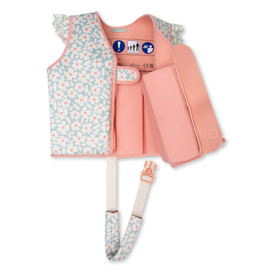 Swim Essentials Swim Essentials Zwemvest Florish Groen 2-3 jaar