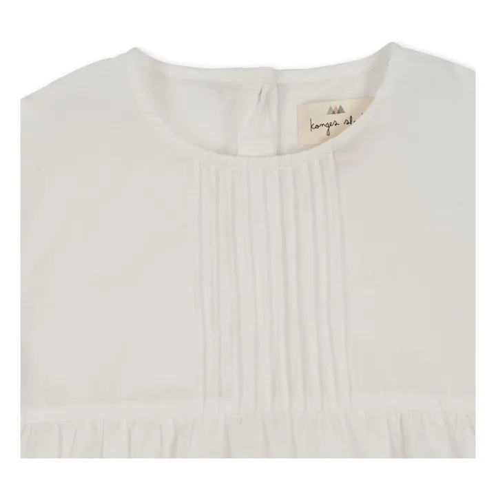 Konges Sløjd Blouse Posey Coton Bio | Blanc