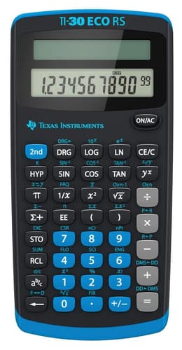 Texas Instruments Schulrechner TI-30 Eco RS Solar Solarbetrieb