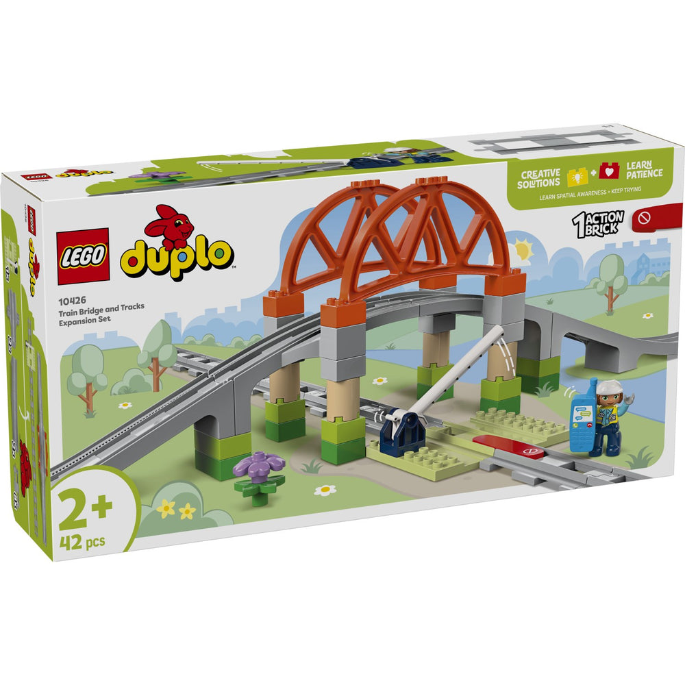 Køb LEGO® DUPLO Town - Togbro Og Spor – Udvidelsessæt 10426