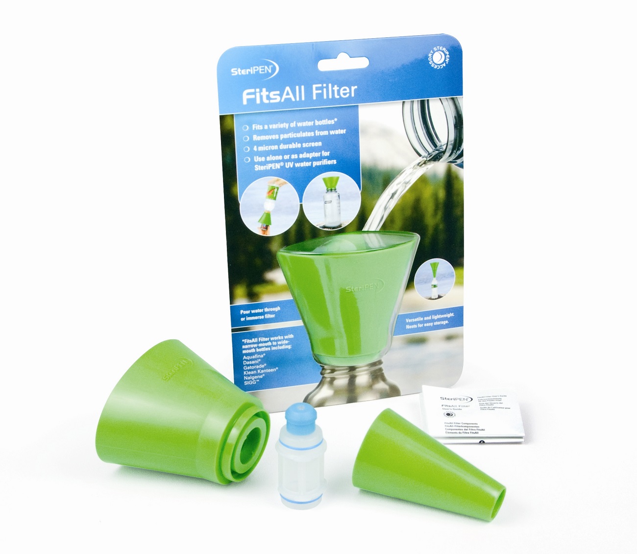 Steripen® FitsAll™ mit 40 micron Vorfilter