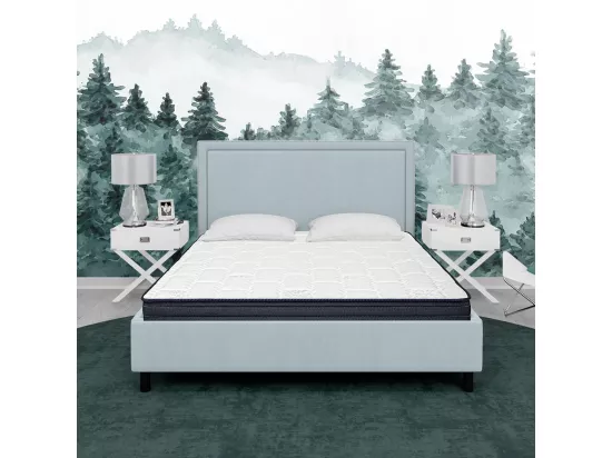 GOLBERT - Matelas 140x190 cm Mousse haute résilience Haute adaptabilité Ep.24cm