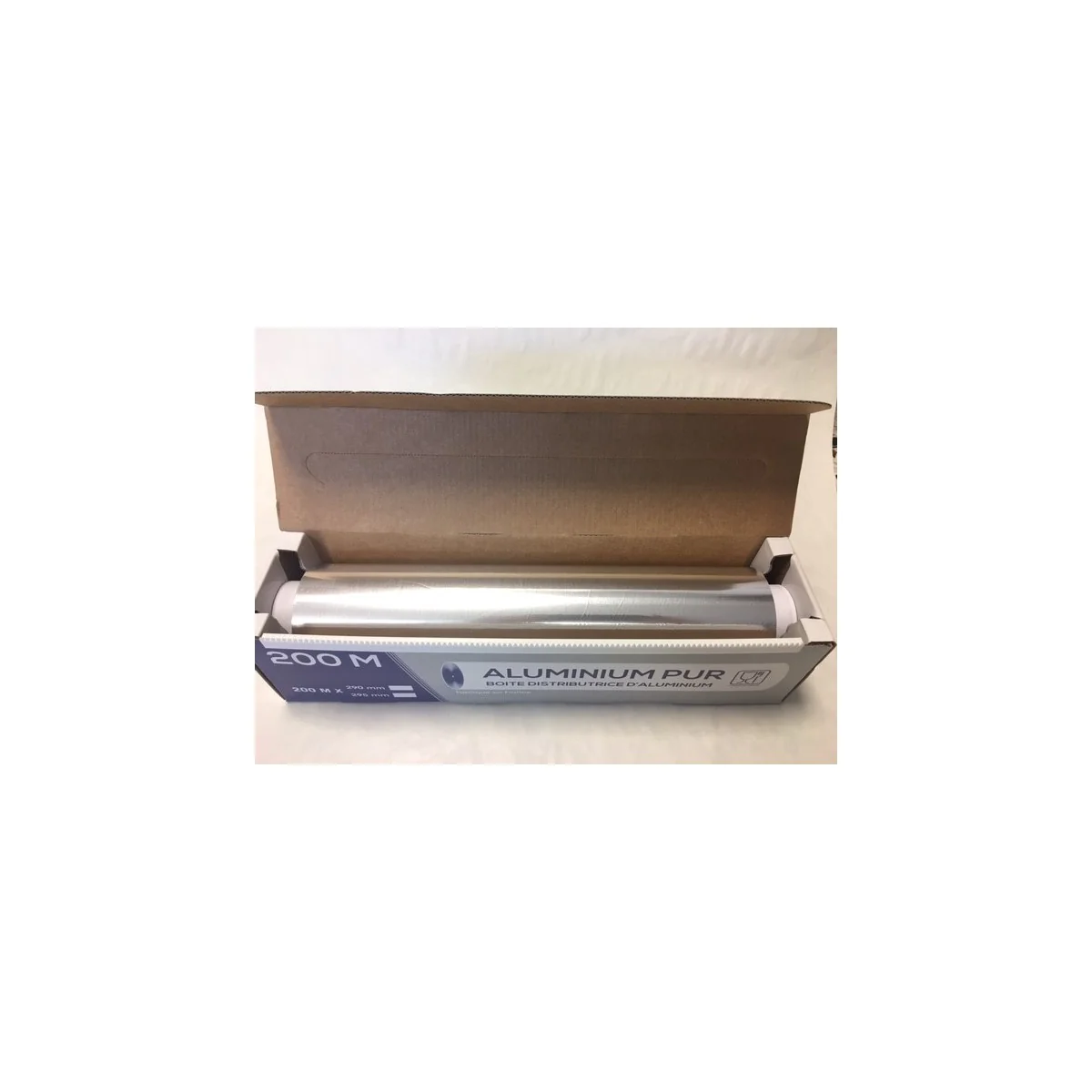 Rouleau de papier aluminium extra-large 200 m x 44 cm
