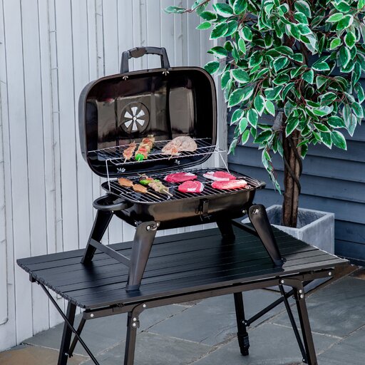 Barbacoa De Carbono Outsunny 846-023