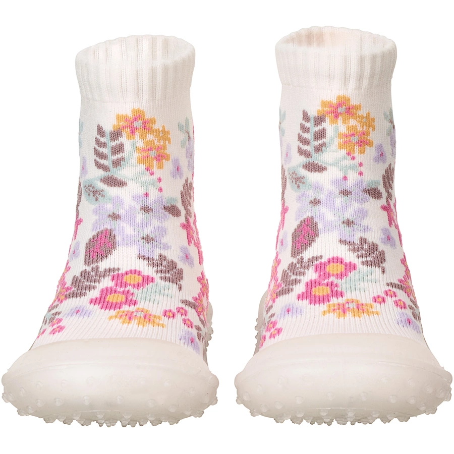 Sterntaler Adventure-Socks Blüten ecru