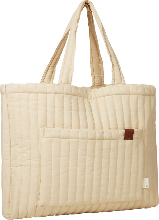 Fabelab Quilted Tote Bag - Wheat Wheat