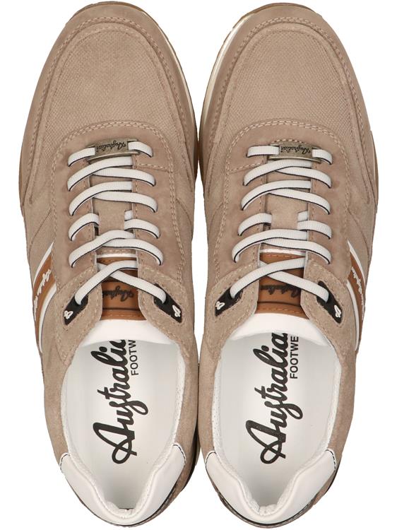 Australian Footwear Filmon Leather Taupe