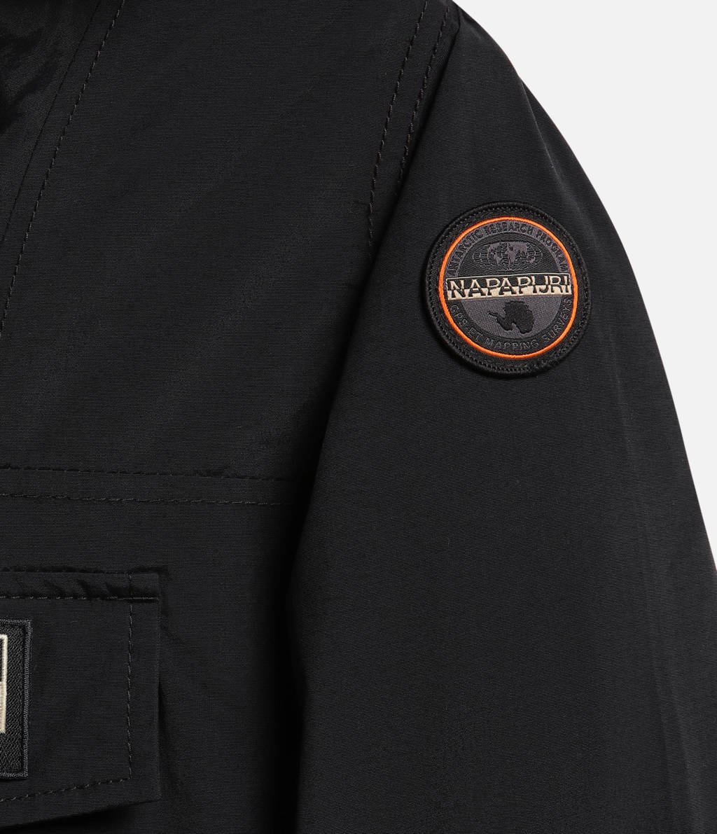 Napapijri anorak zomerjas Rainforest zwart