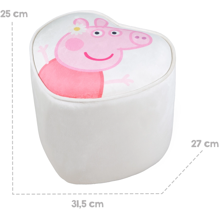 roba Kinderhocker in Herzform Peppa Pig