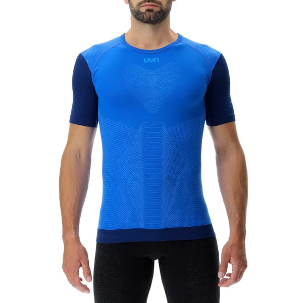 T-shirt running UYN MAN RUNNING PB42 OW SHIRT SULPHUR SPIRNG/PEACOT