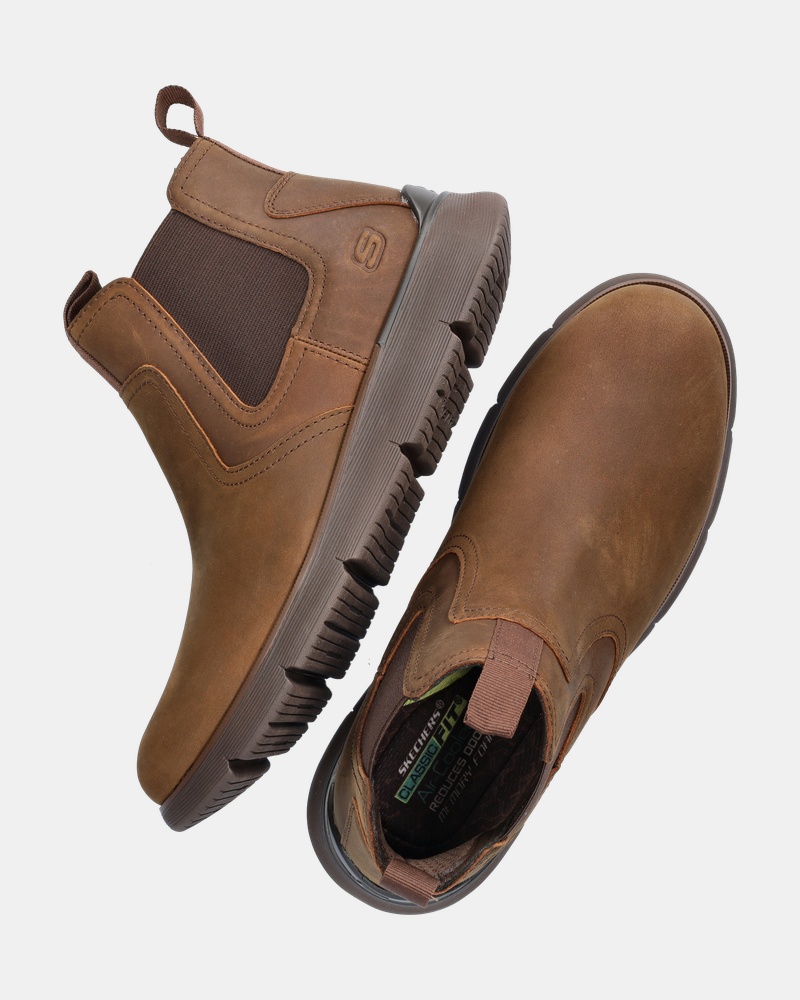 Skechers Augustino Paulo Chelseaboots  - bruin