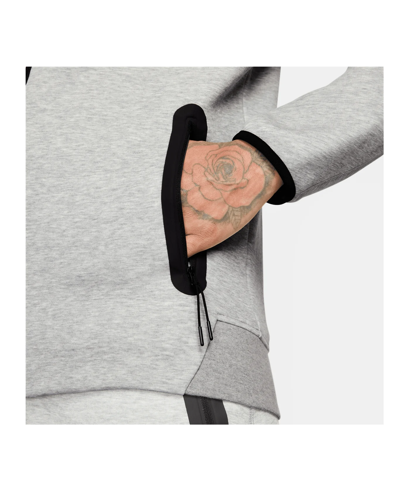 Nike Tech Fleece Windrunner Jacke Grau F063