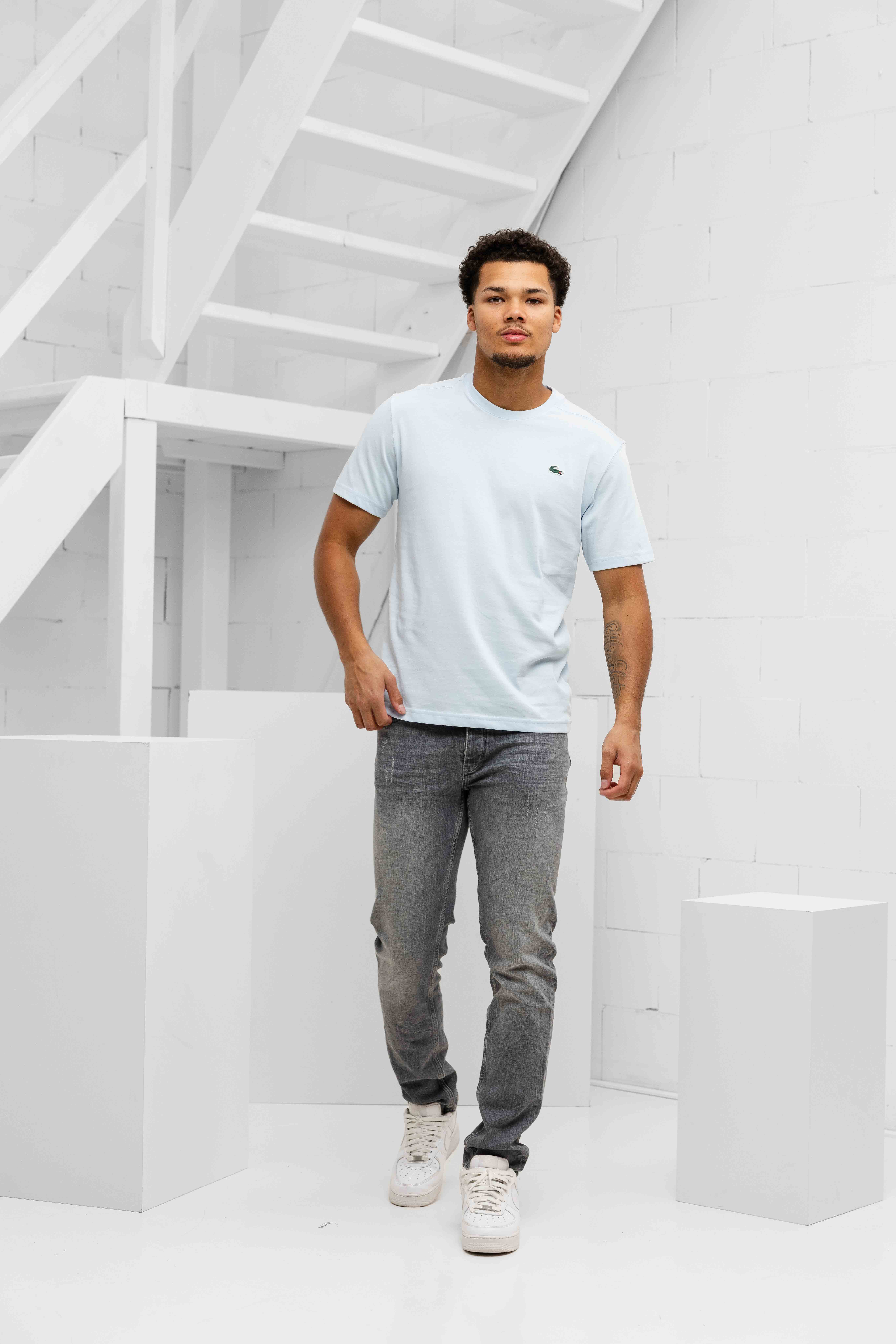 Lacoste Sport T-Shirt Heren Lichtblauw