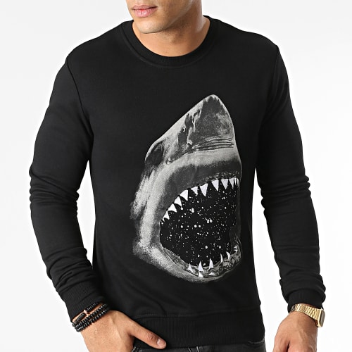 Sweat Crewneck YD015 Noir