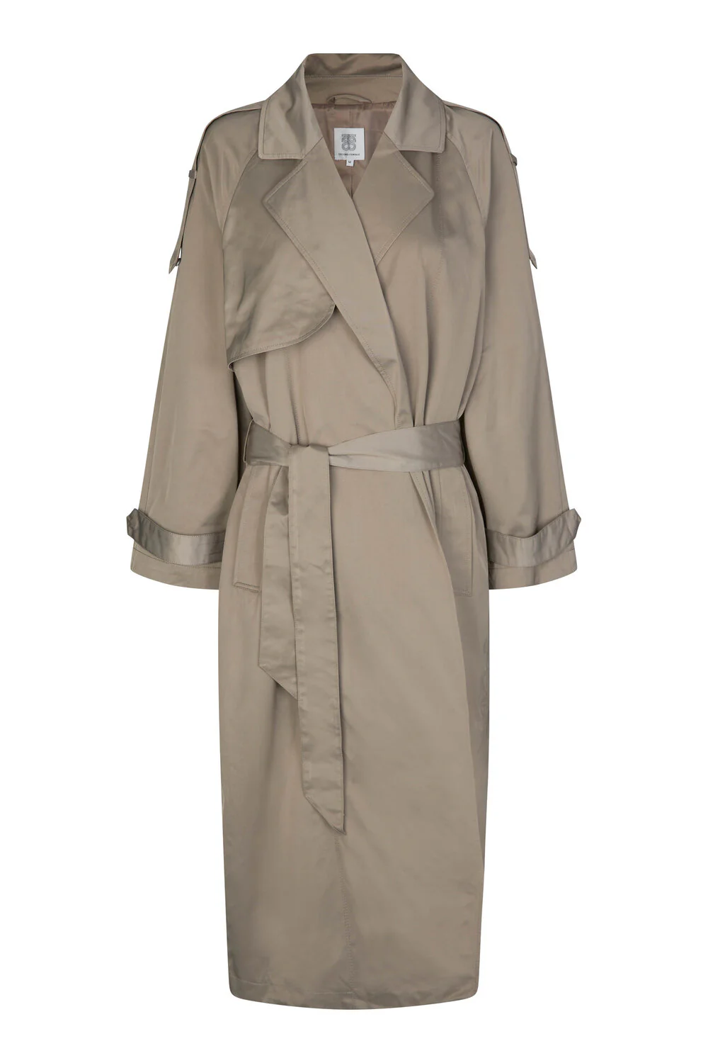 Second Female  Walentin trenchcoat - Roasted Cashew