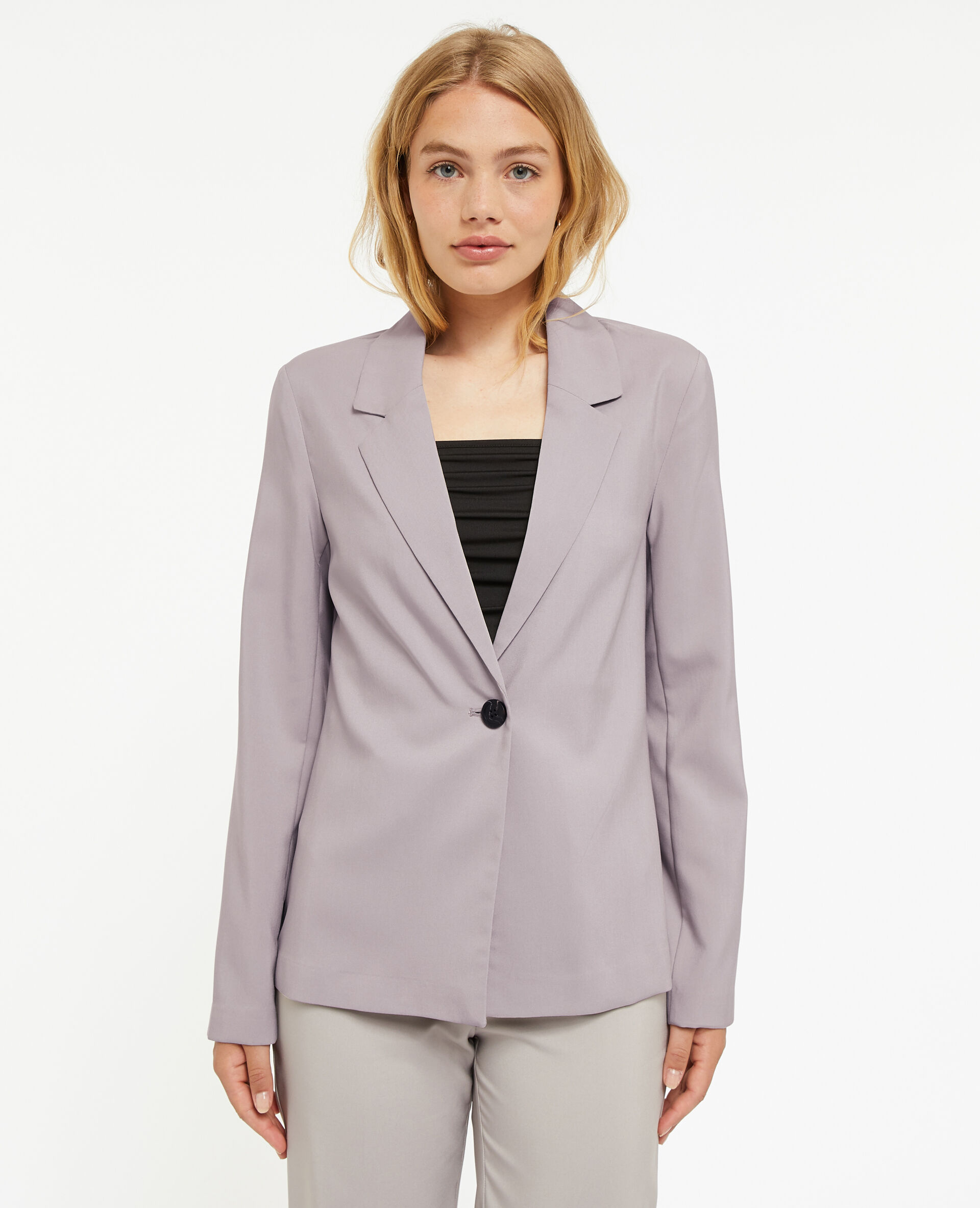 Veste blazer cintrée - Gris