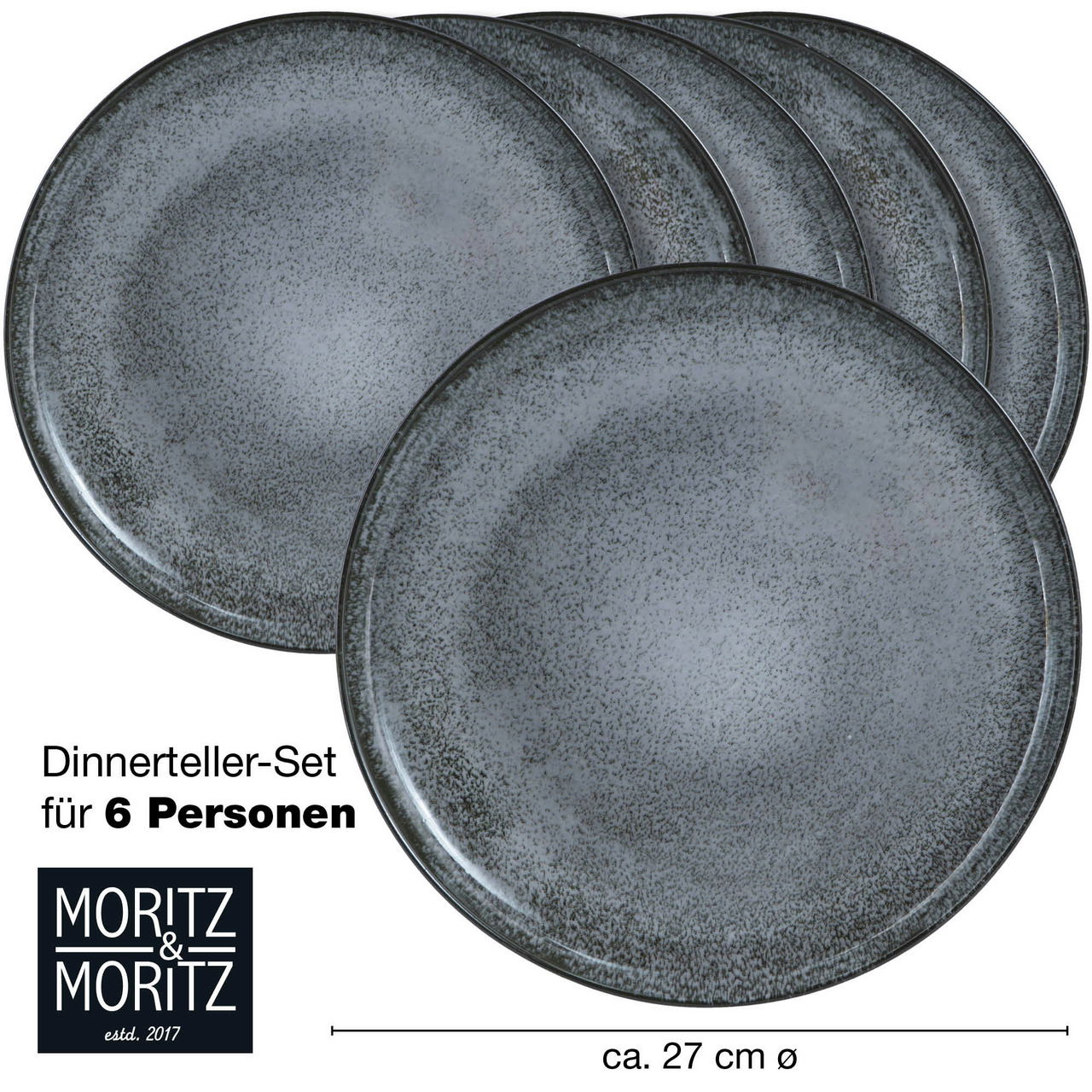 Moritz & Moritz Speiseteller 6-tlg. DIGITAL