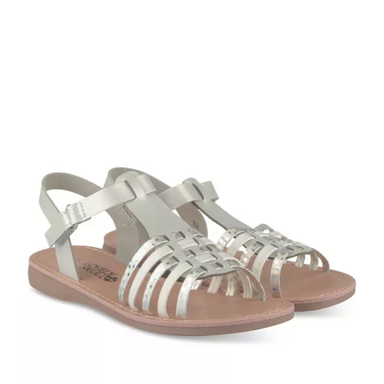 Sandales ARGENT LOVELY SKULL