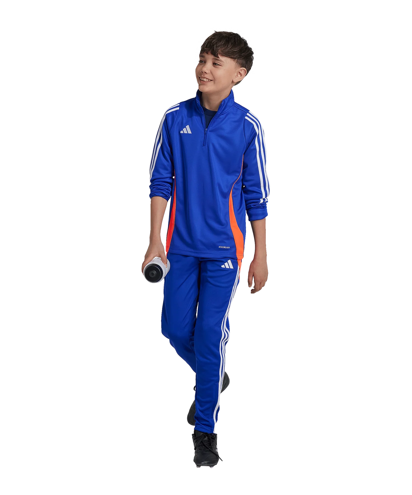 adidas Tiro 24 Trainingsjacke Kids Blau
