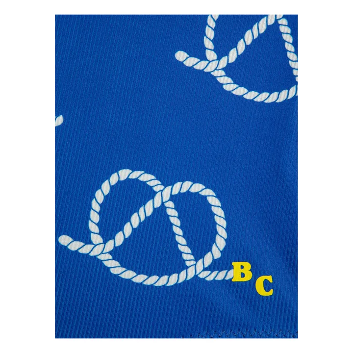 Bobo Choses Maillot de Bain 1 Pièce Cordages | Bleu