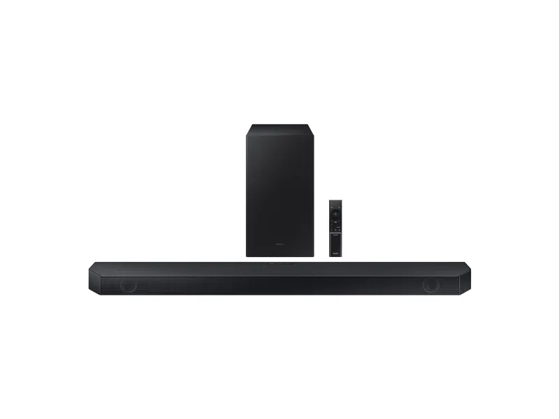 Samsung HW-Q600C - Q-Series - lydbarsystem - til hjemmebiograf - 3.1.2-kanal - trådløs - Bluetooth - 360 Watt (Total) - sort
