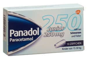 PANADOL Junior Supp 250 mg 10 Stk