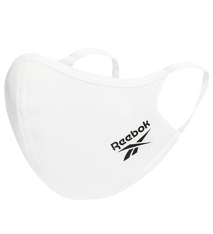 Reebok Mund-Nasen-Schutz - Small - 3er-Pack - Weiß