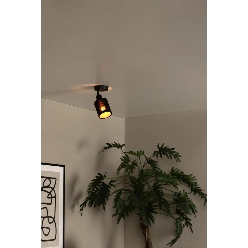 Lucide TAGALOG Plafondspot - Zwart