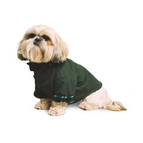 Jaqueta acolchoada Ancol para cães, verde-oliva