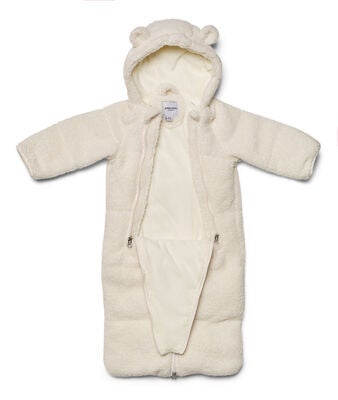 Petite Chérie Blanche Vognpose 2-i-1 Teddy, White