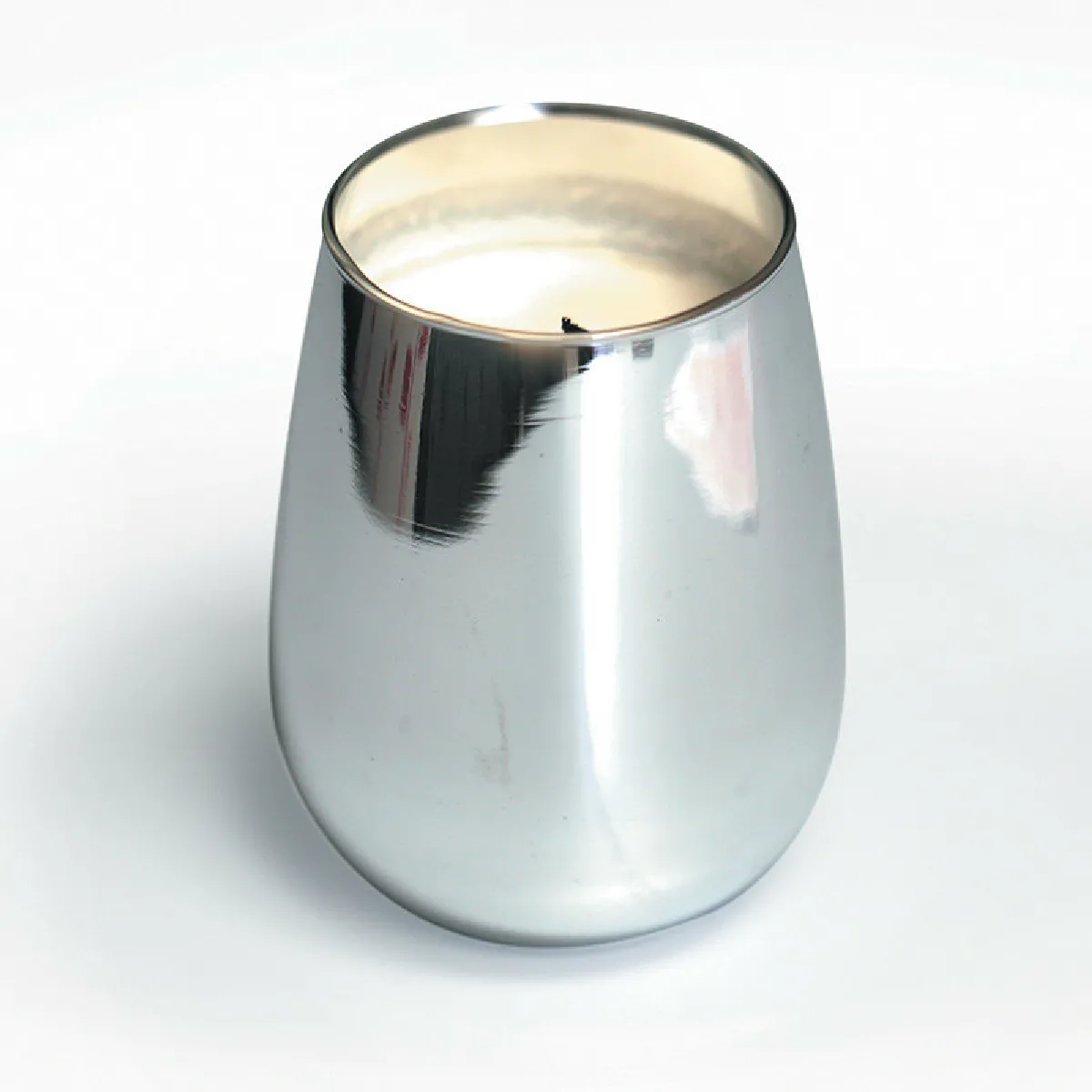 Graines Créatives Verre Design à Bougie - Argent