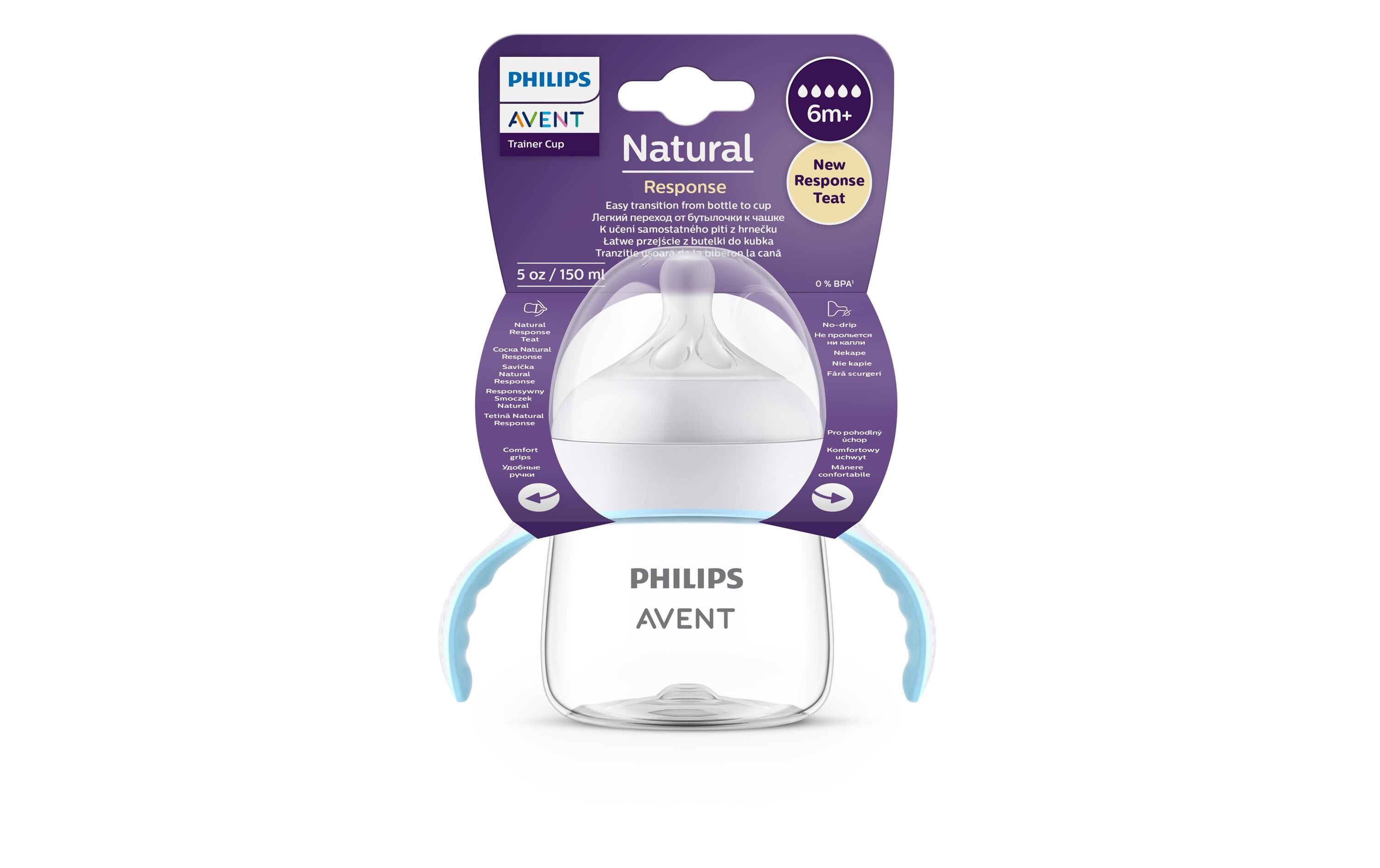 Trinklernbecher Natural Response 150 mlTrinklernbecher mit komfortablen Griffen