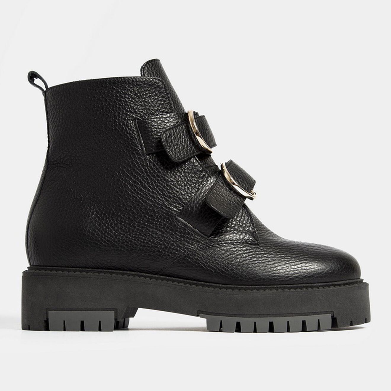 L37 Boots en Cuir Urban Cool noires