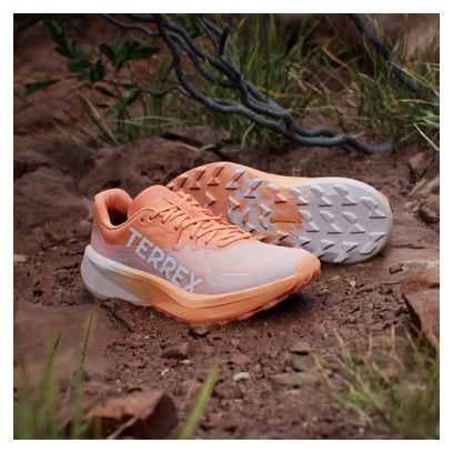 Chaussures Trail adidas Terrex Agravic 3 Corail Femme