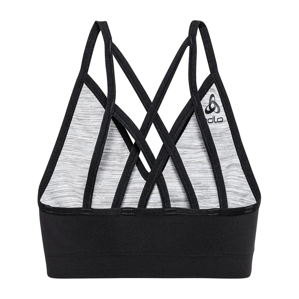 Odlo SEAMLESS SOFT - Brassière Femme black/grey melange