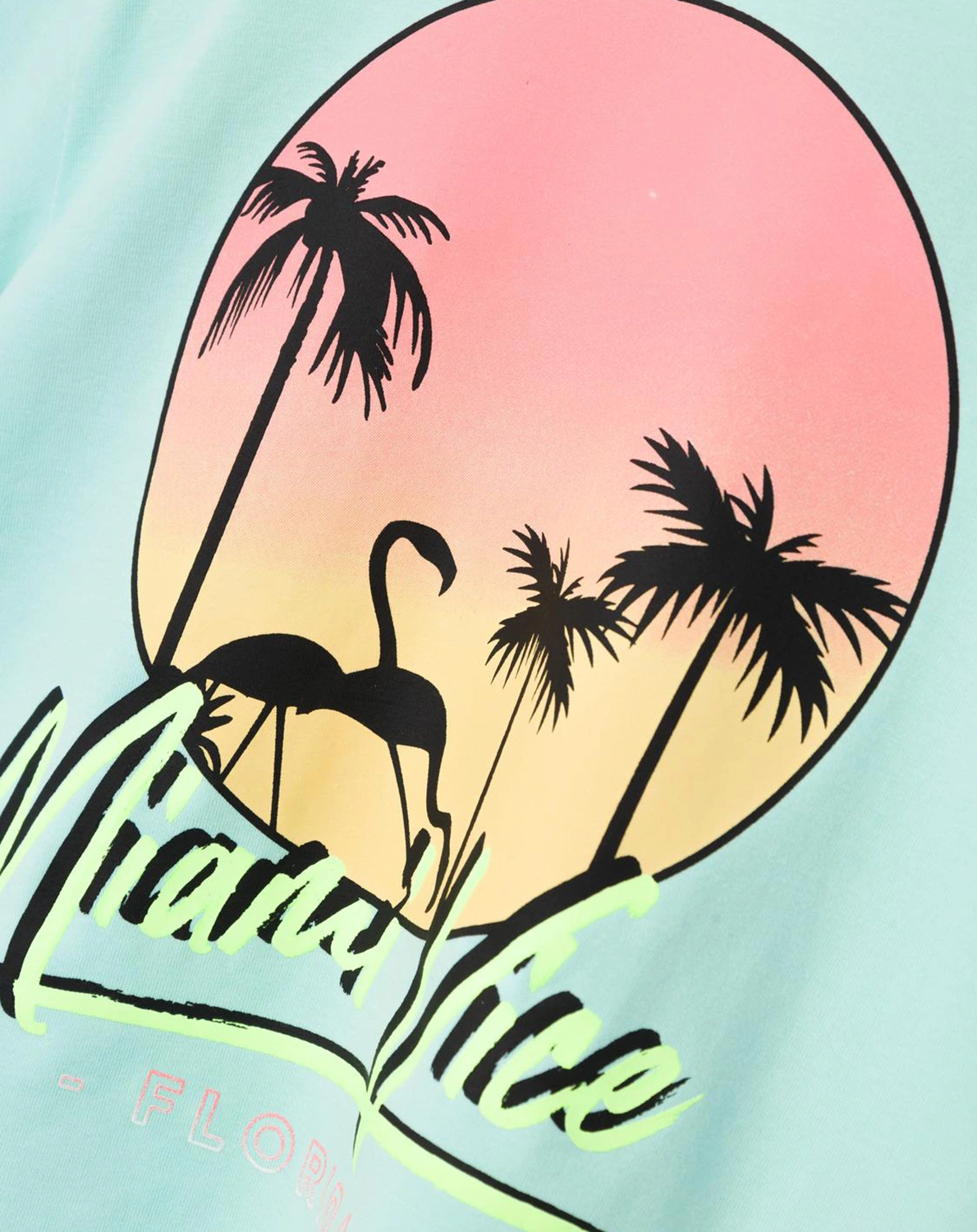 T-Shirt NKFMAXERI MIAMI VICE in blue tint