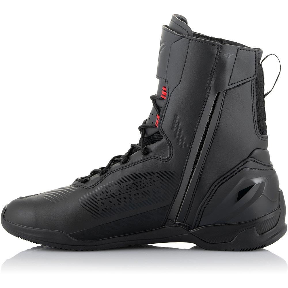Alpinestars - Baskets Superfaster Noir / Gris / Rouge fluo
