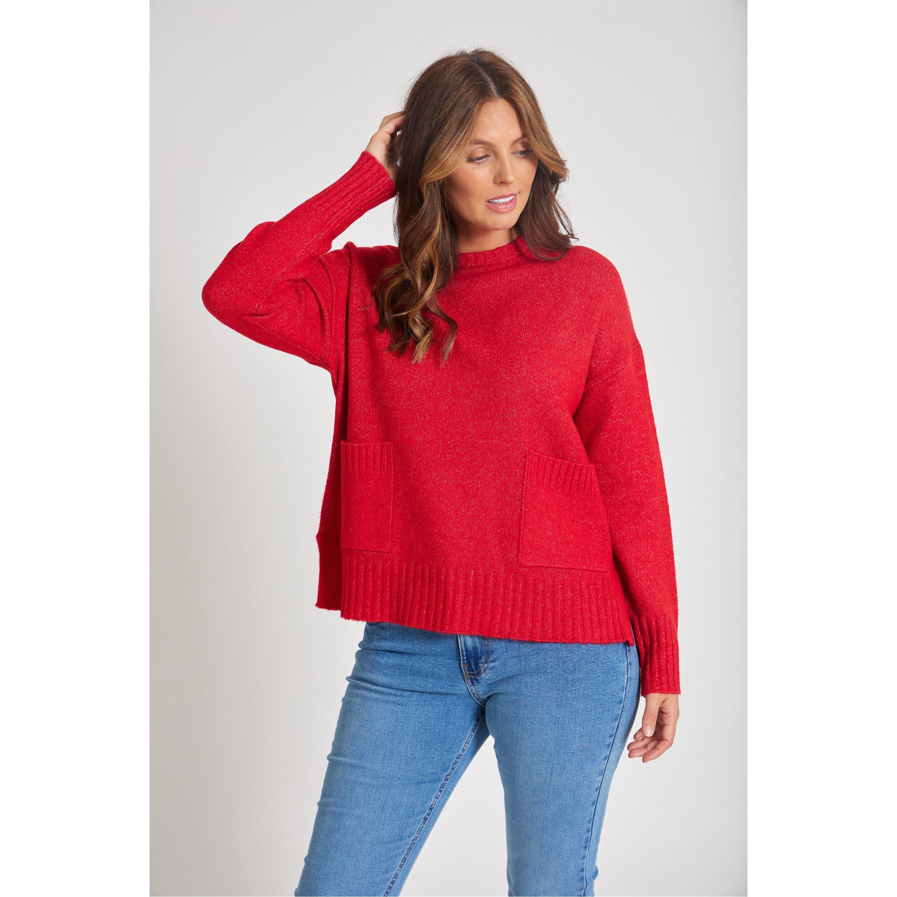 Be You BY Pocket Crew Neck Jumper
