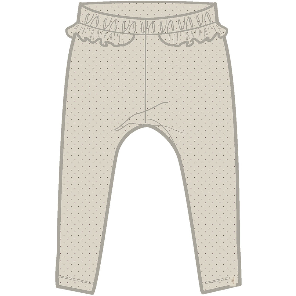 Køb Lil'Atelier Turtledove Heart Nmflalo Tai Slim Leggings Lil