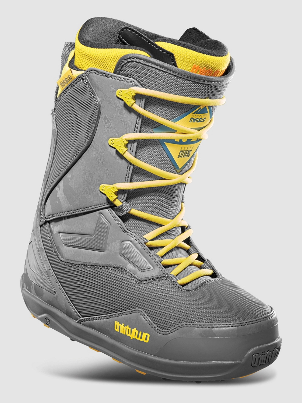 ThirtyTwo Tm-2 Stevens 2024 Snowboard Boots grey/yellow