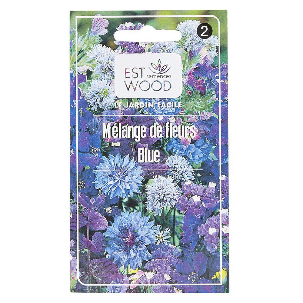 Mélange fleur bleue