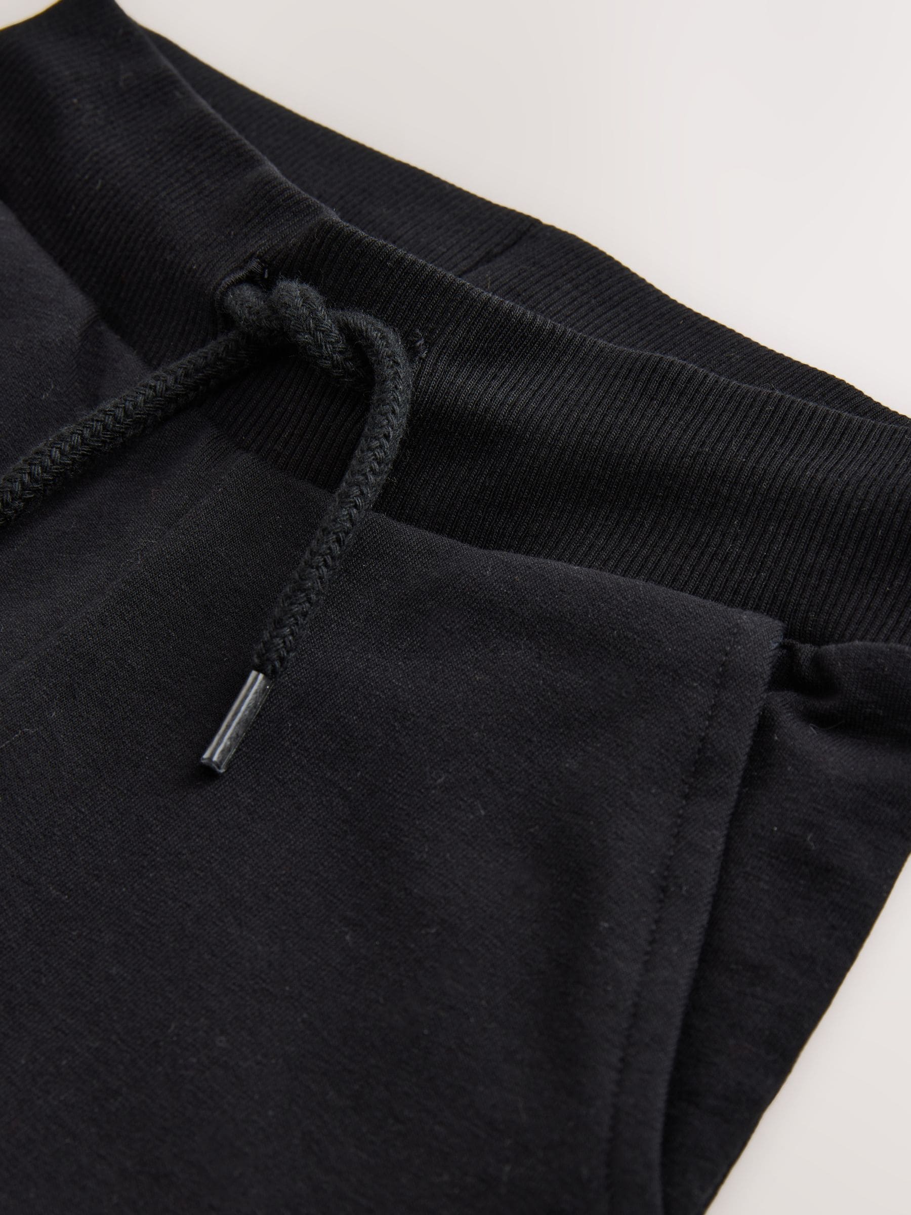 Zwart - Klassieke jersey joggingbroek (3mnd -7jr)