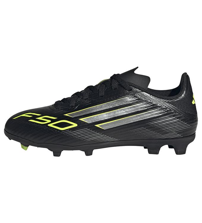 adidas F50 LEAGUE FG/MG J JH7744 CBLACK-IRONMT-LUCLEM