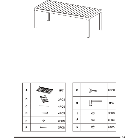 New Haven udtræksbord 100 x 226/280/343 cm. Sort