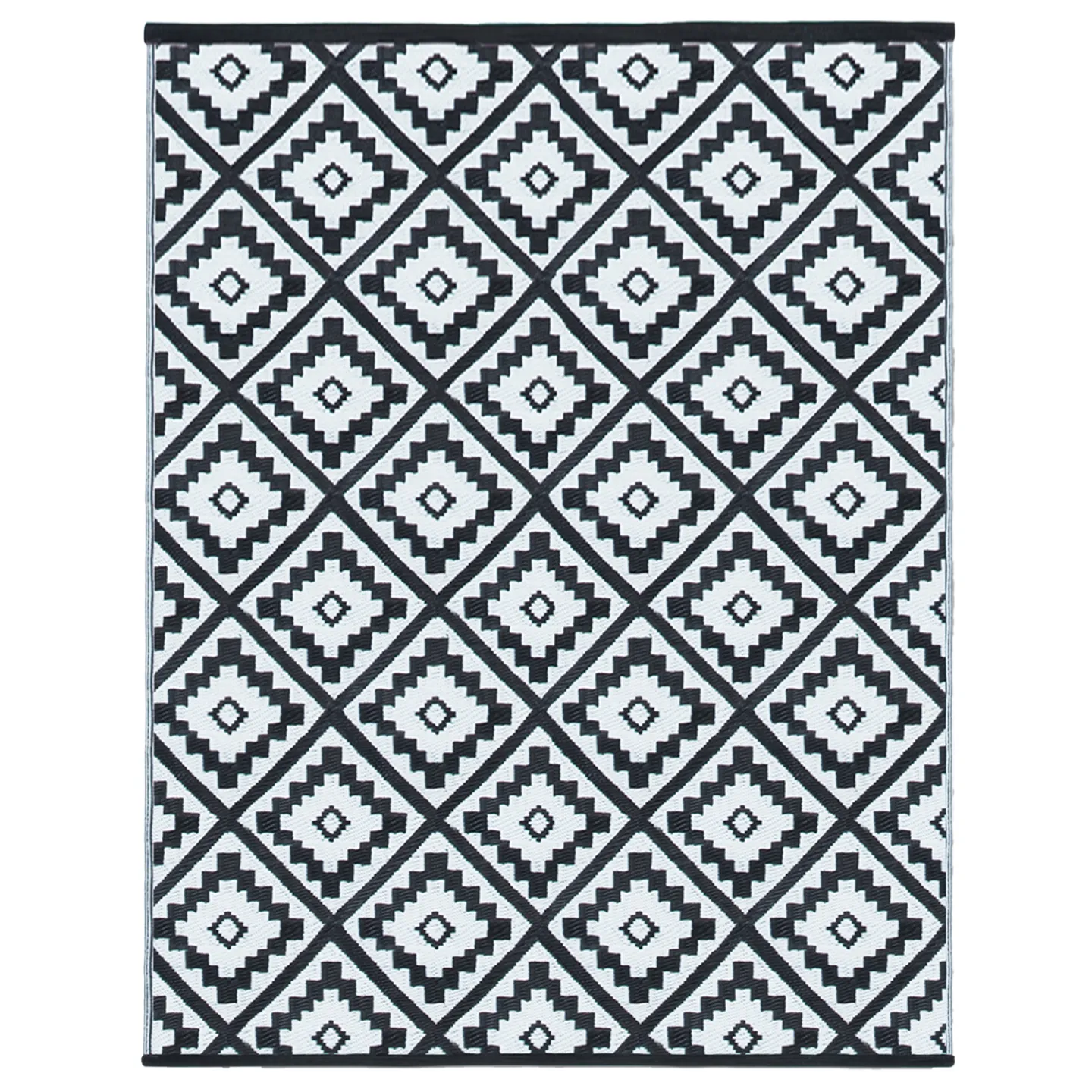 Tapis extérieur BAHAMAS noir 270 x 370 CM