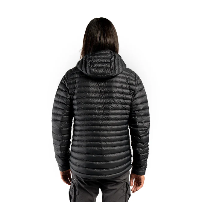 Decathlon Forclaz - Jaqueta puffer com capuz Forclaz MT100 para homem