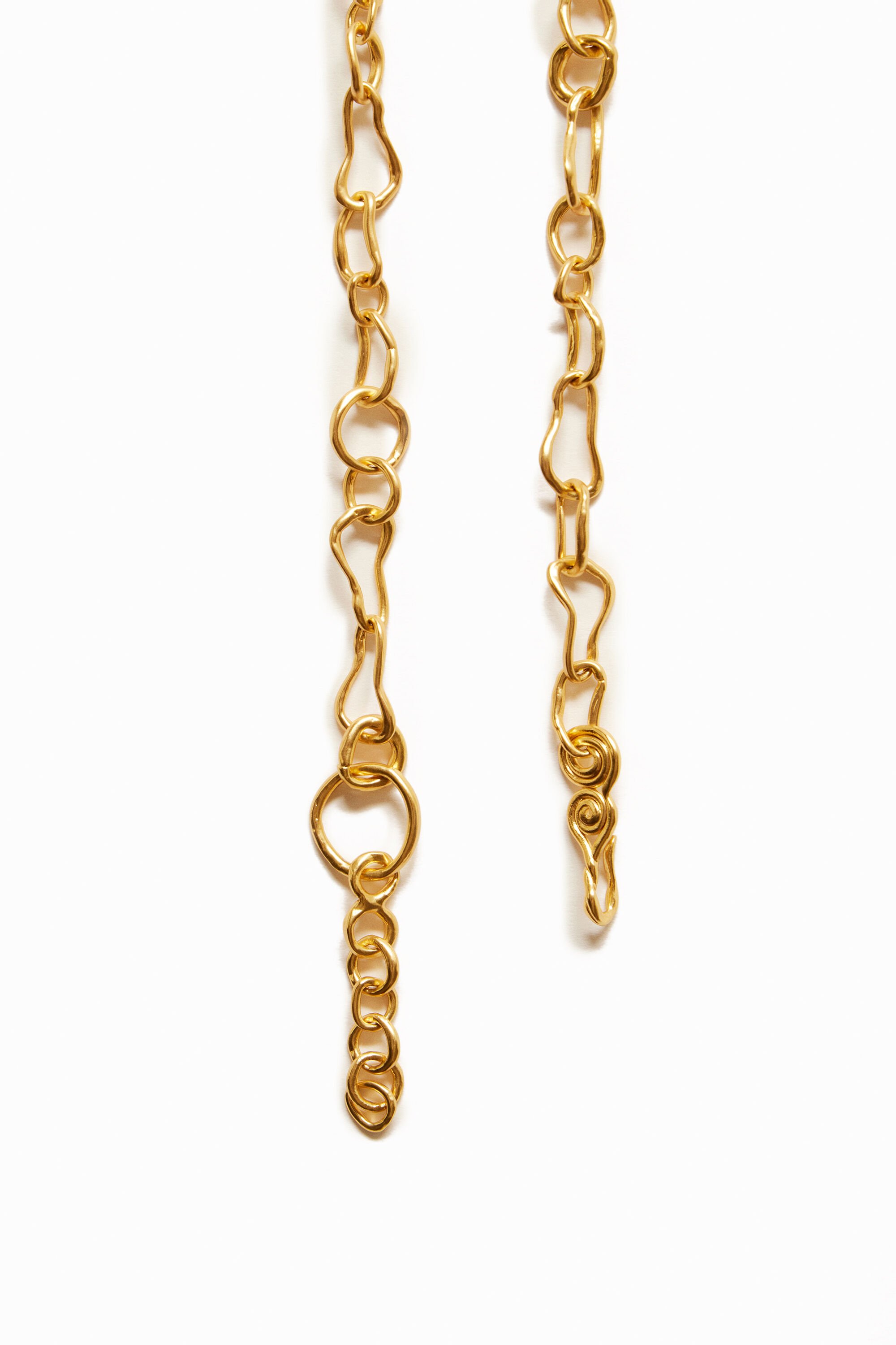Collier message plaqué or Zalio